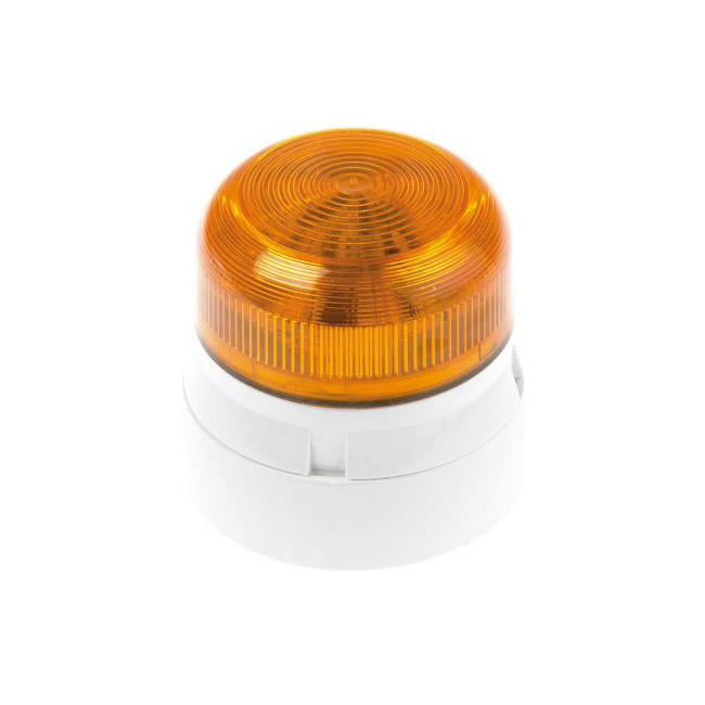 Klaxon Flashguard Xenon 系列 琥珀色灯罩 LED 闪光 信号灯塔 QBS-0028