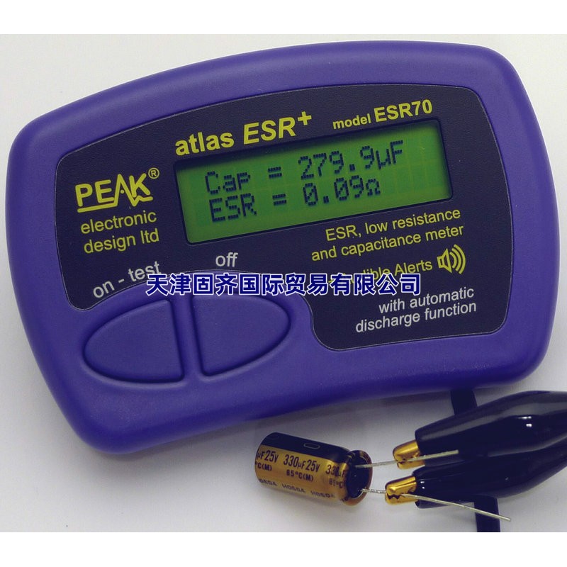 ESR70 Peak峰值电子 电阻和电容 LCR表4MΩ测量22mF